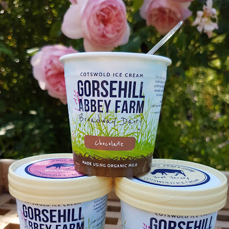Gorsehill Abbey Farm's ice cream in small pots